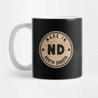Made In North Dakota ND State USA Mug